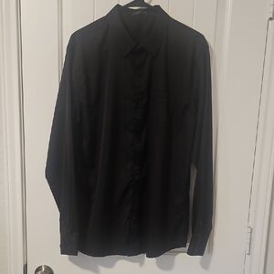 Classic Black Men's Shirt